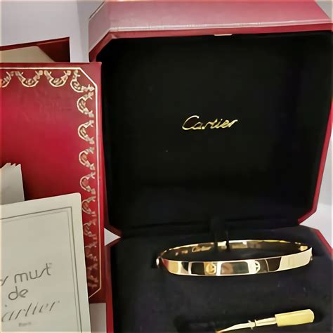 bracciale love cartier usato|Bracciale dell'amore di Cartier .